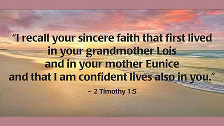 Quotation from 2 Timothy 1:5